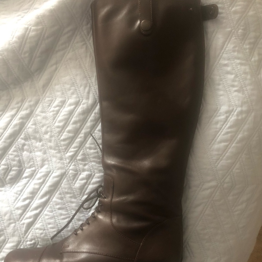 Miu Miu tall leather boots